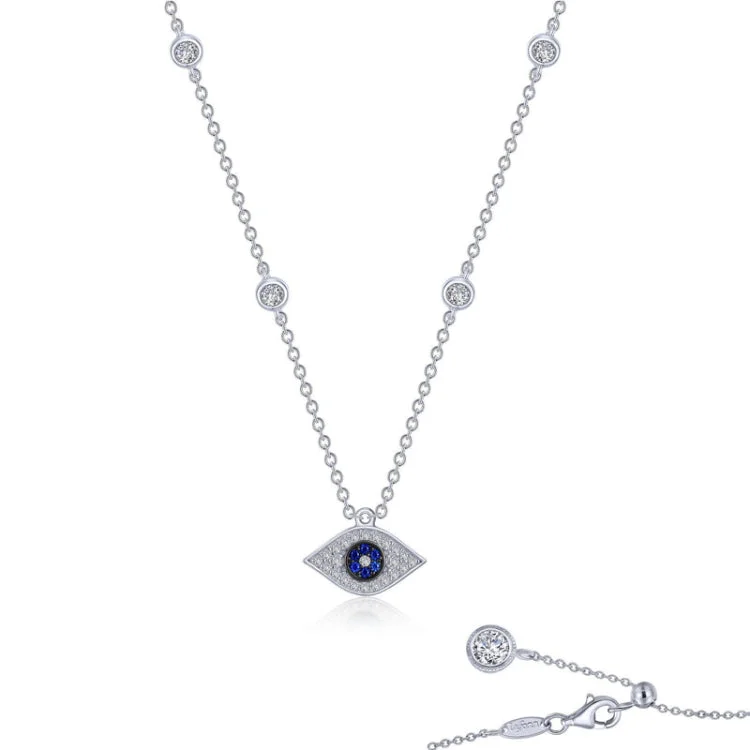 Boho Chic Necklace For Festivals-Evil Eye Necklace