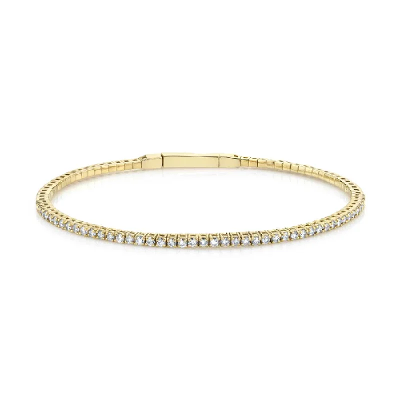 Birthstone Bracelets For Kids-Sylvie CLASSIC DIAMOND TENNIS BRACELET