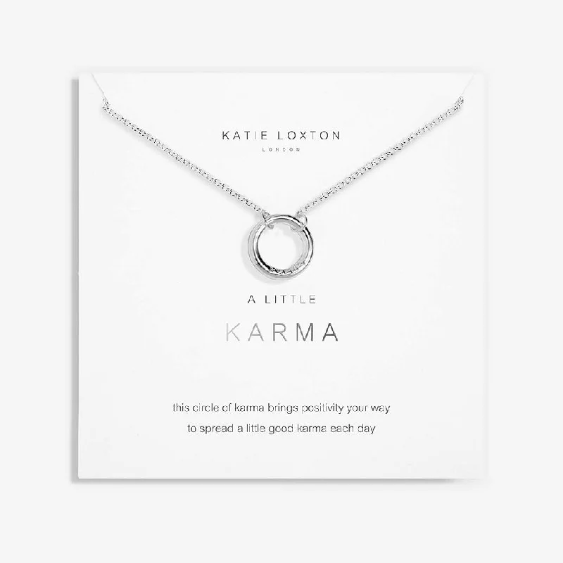 Simple Gold Bar Necklace For Everyday Style-A Littles & Co : A Little 'Karma' Necklace