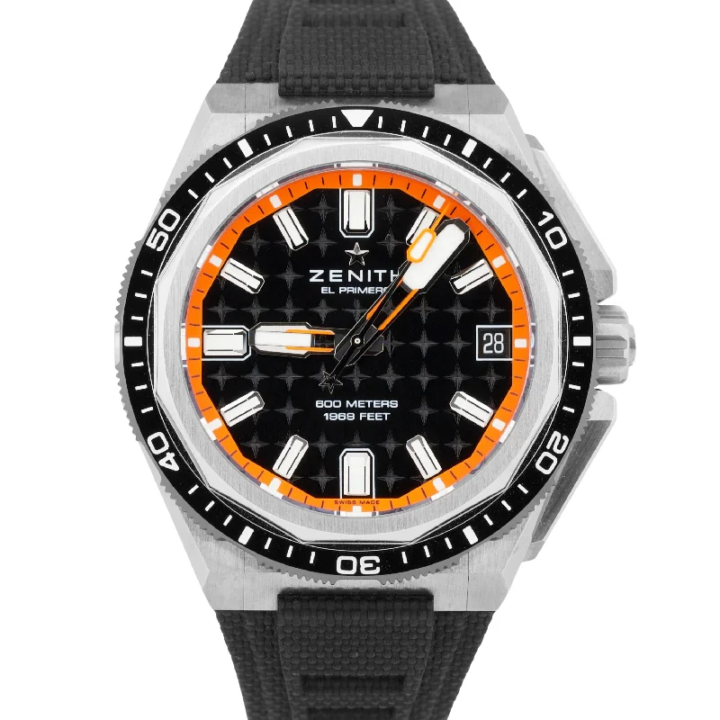 Digital Watches With Multiple Functions-MINT 2024 PAPERS Zenith Defy Extreme Diver TITANIUM 95.9600.3620/21.I300 BOX