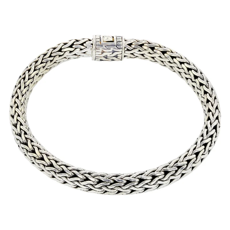 Trendy Friendship Bracelets For Women-John Hardy Sterling Silver Classic Chain Bracelet